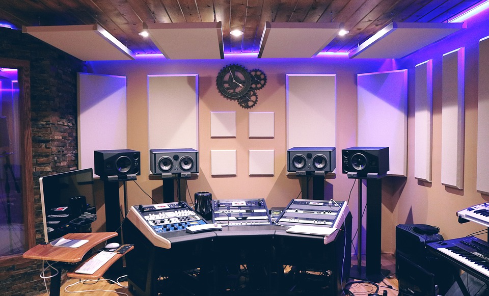Le studio d'enregistrement